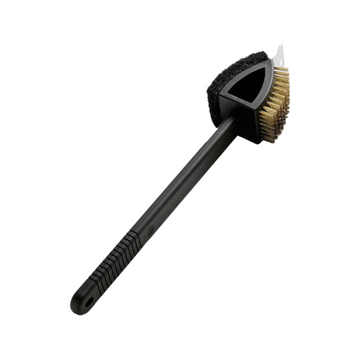 Legion Homeware BBQ Brush With Scraper & Scrubber